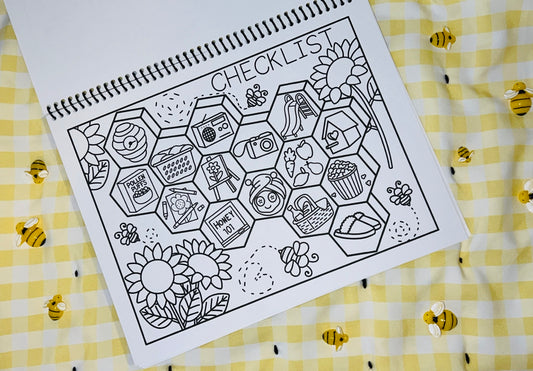 Buzzy Bee Coloring Book